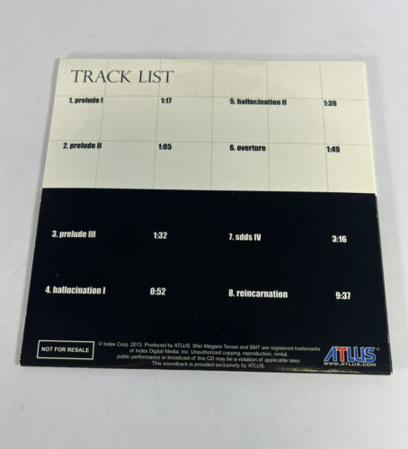 Banda sonora de la colección de música Shin Megami Tensei *NUEVA, SELLADA* - Imagen 2 de 2