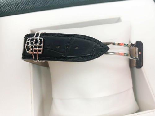 Frederique Constant Slimline Automatic Watch FC-710 FC-710S4S6 Leather Alligator - Picture 5 of 10