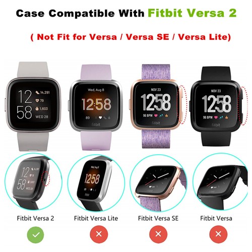 Pełny ekran Osłona ochronna do Fitbit Versa 2 Ochrona TPU Bumper Case Shell - Zdjęcie 2 z 22