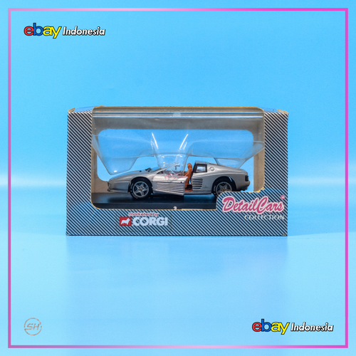 Corgi Detail Cars Ferrari 512 TR Spider Openable Diecast 1:43 Scale - Picture 6 of 6