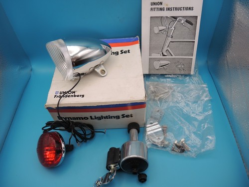 UNION 98-20 TOURING DYNAMO LIGHTING SET - GERMANY 1980`S - NEW OLD STOCK IN BOX - Picture 3 of 20