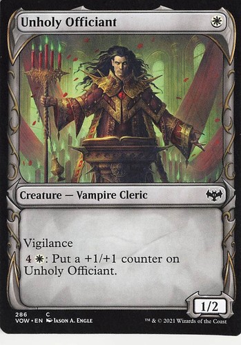 Unholy Officiant (Showcase) Innistrad: Crimson Vow Regular - Picture 1 of 1