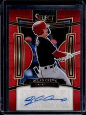 2024 Select Dylan Crews Red Prizm Auto #2/99 Nationals