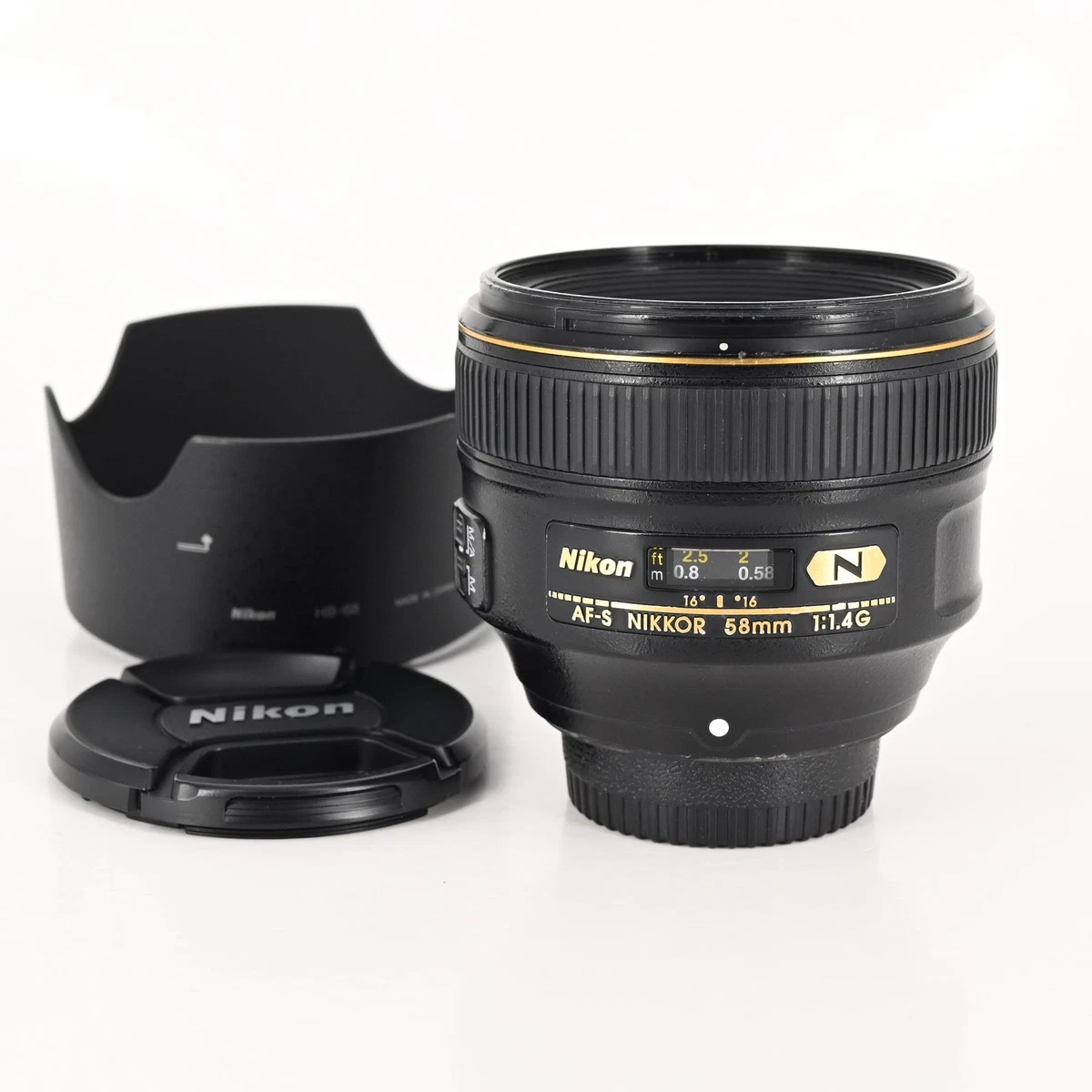 Nikon NIKKOR AF-S 58mm f/1.4 Camera Lenses for sale | eBay