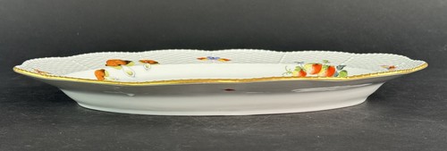 Herend Hungary Handpainted Market Garden Oval Serving Platter Tray 103 FR 79B - Picture 2 of 9