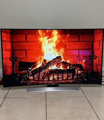 SAMSUNG 55 INCH 3D CURVED 4K SMART TV UN55HU9000F - Picture 2 of 12