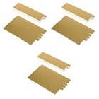 Set of 3 Pappe Mousse Kuchen Bretter Kuchenbretter Aus Goldkuchenbrett