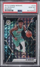 2019 PANINI MOSAIC GENESIS #219 JA MORANT ROOKIE RC PSA 10