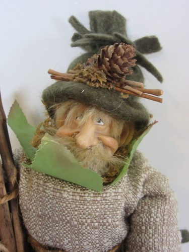 Muñeca Pixie Elfo Fantasía Bosque de Hadas De Colección Vacaciones Navidad Otoño 15" - Imagen 6 de 8