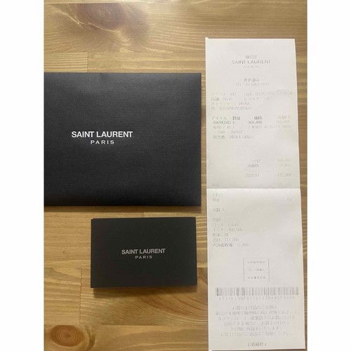 YSL Saint Laurent Wyatt Arnés Anillo Cremallera Botas Para Hombre 41 US8 Cuero Negro Vibram - Imagen 21 de 24