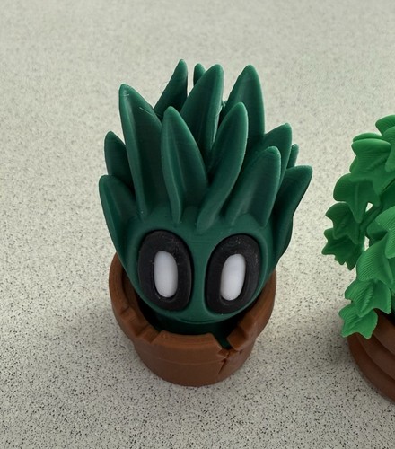 Plants With Pots 3D Printed Multicolored Gag Toy Flex - 第 2/6 張圖片