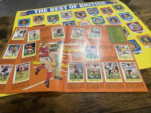 Panini Supersport 1987 Sticker Album - UK Edition - Mike Tyson Rookie And Poster - Picture 11 of 23