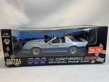 SUN STAR 1982 Chevrolet Camaro Z28 Indianapolis 500 Silver Pace Car 1:18 Diecast