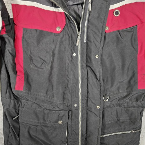 Spyder USA Snow Ski Vintage Jacket Men's Size XL Black Red White Excellent - Picture 8 of 12