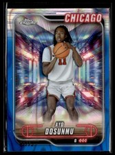 2024-25 Topps Chrome Blue Ayo Dosunmu Bulls #58 /75