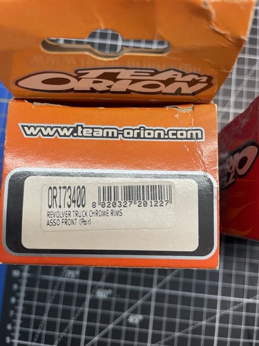 Team Orion Revolver RC 10 Truck Wheels Chrome H/D Front And Rear **NIP ** 2.2" - Picture 12 of 14