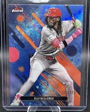 Elly De La Cruz 2025 Topps Finest Baseball Common Sky Blue 325/325 - Bookend!