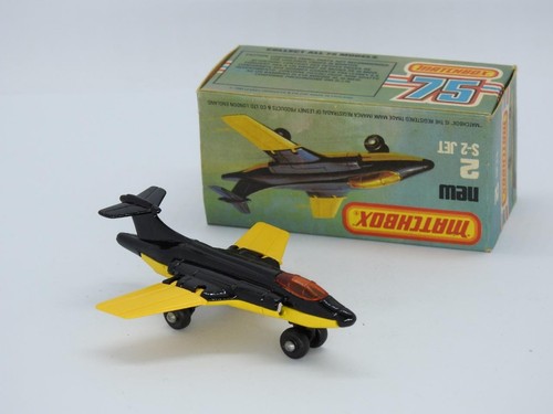 MATCHBOX SUPERFAST No.2 S-2 JET MINT IN VN MINT L PICTURE BOX 1981-82 - Picture 3 of 10