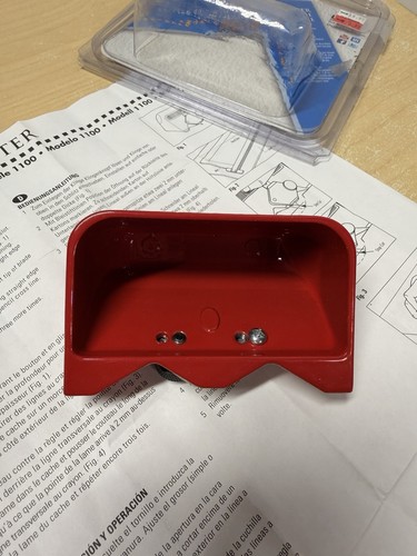 Logan Freestyle Basic Hand Held MAT CUTTER Red Model 1100 New Open Box item - Picture 4 of 7