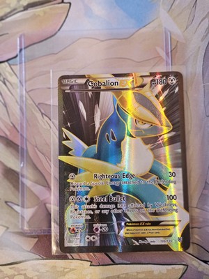 Cobalion EX 133/135 | Full Art | Black White Plasma Storm | LP-MP | [ENG]