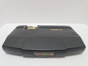 TURBOGRAFX-16 Black Console Tested and Working W/Turbo Flashmaster Cartridge 
