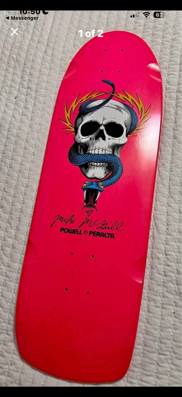 RARE 2021 Powell Peralta Mike Mcgill Deck Hot PINK