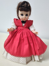 Vtg Madame Alexander Alexander-Kins Little Women Jo Doll Bent Knee Walker '59-60