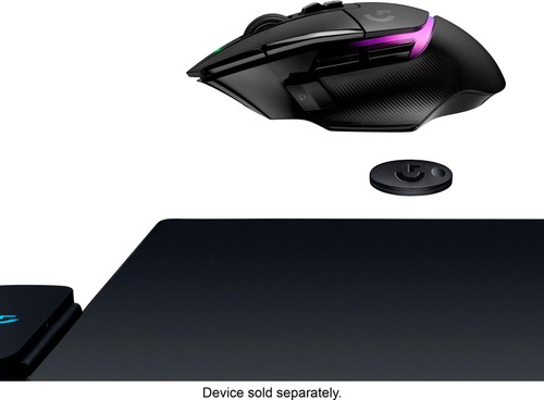 Logitech - POWERPLAY Wireless Charging System for Select Gaming Mice - Black - Picture 6 of 6