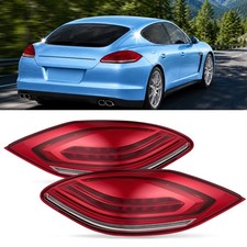 For 2010-2013 Porsche Panamera 970 W Animation Led Tail Light Brake Lamp Pair