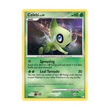 Pokemon Mysterious Treasures Celebi (HR) #7 (Holo) VG