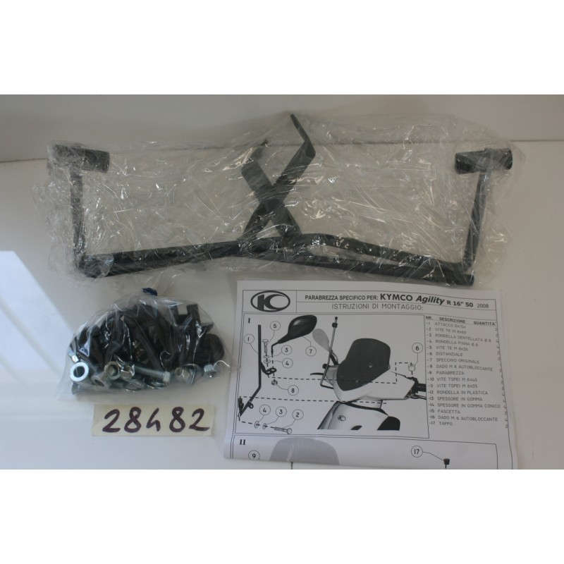 D-LIKE、その他 Kymco Agility R16 50 Windshield Mount Kit | eBay