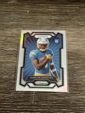 2023 Panini Prizm Rookie Variations Silver #307 Quentin Johnston Chargers