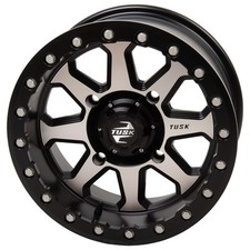 4/156 Tusk Uinta Beadlock Wheel 15x7 4.0 + 3.0 Machined/Black 2012070038-31aa97