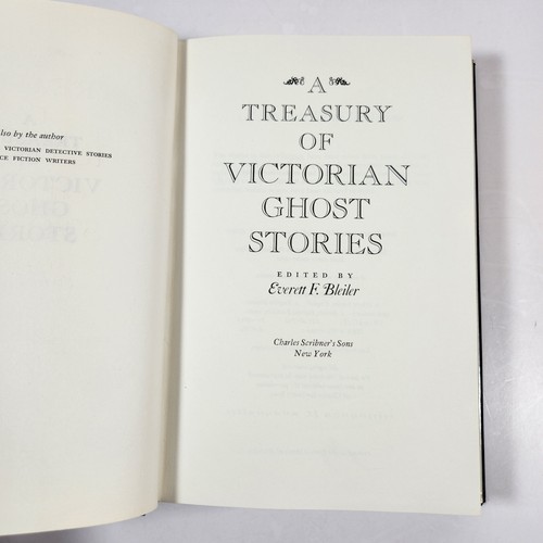 Treasury of Victorian Ghost Stories Bleiler 1981 HCDJ 1st Edition 1st Printing - Picture 4 of 14