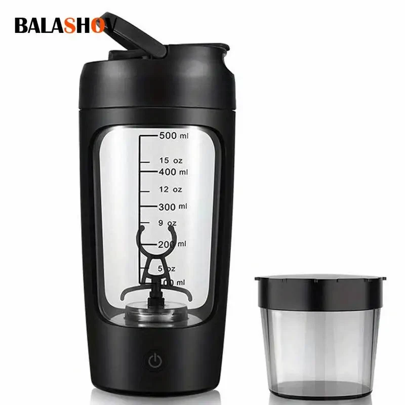 500ML Electric Protein Shaker Bottle with Mixer for Gym and Outdoor Use
Opens in a new window or tab