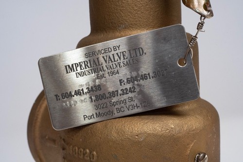 Fully Rebuilt 1 1/2" In, 2" Out Kunkle Valve 1010HGM01-AM, 6603 LBS/HR - Picture 4 of 5