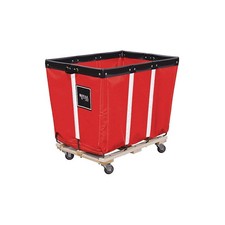 ROYAL BASKET TRUCKS G20-RRW-PMA-3UNN Basket Truck,20 Bu. Cap.,Red,48 In. L 4W286