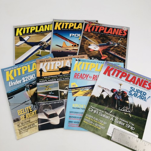 Kitplanes Magazine Lot of 43 Homebuilt Aircraft Airplanes 2005 - 2012 - Picture 5 of 5