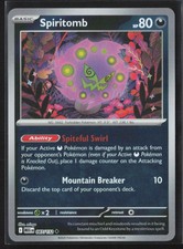087/132 Spiritomb - ME01 Mega Evolution Reverse Holo NM Pokemon