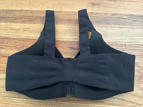 Spanx 34B Negro Bra‐llelujah Acolchado Cobertura Completa Cierre Frontal Inalámbrico - Imagen 3 de 4