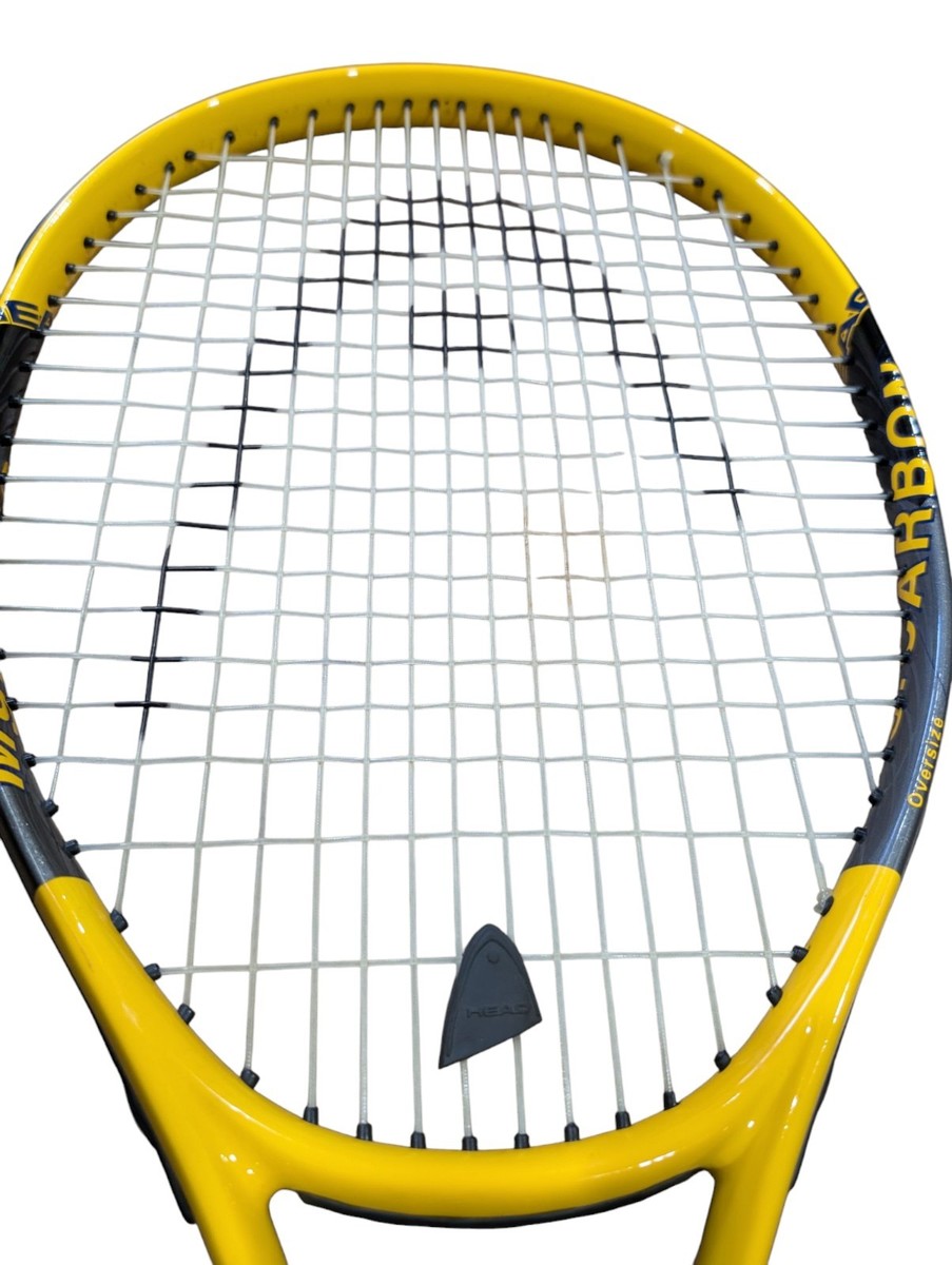 芸kupn Head MG Carbon 3001 Tennis Racket Oversize 4-1/2” Grip! | eBay