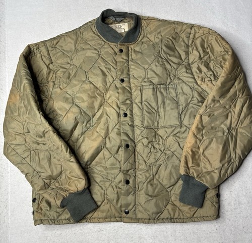 Vintage United States Air Force USAF Underwear Steppjacke 8420 - Herren Medium - Bild 2 von 5