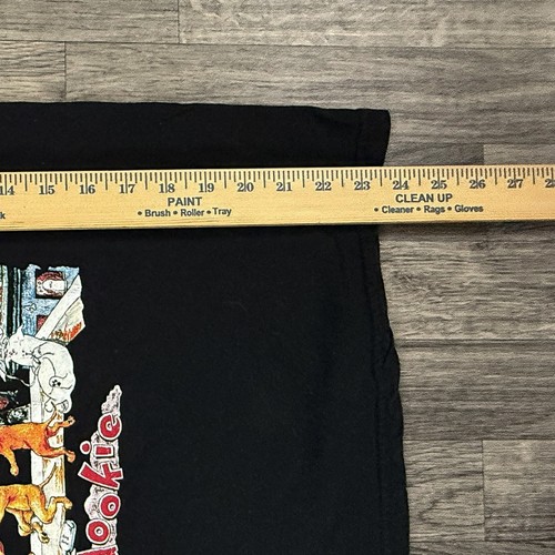 Green Day Dookie Album Graphic Tee Black Cut Neck Punk Rock Band Shirt - Picture 5 of 7