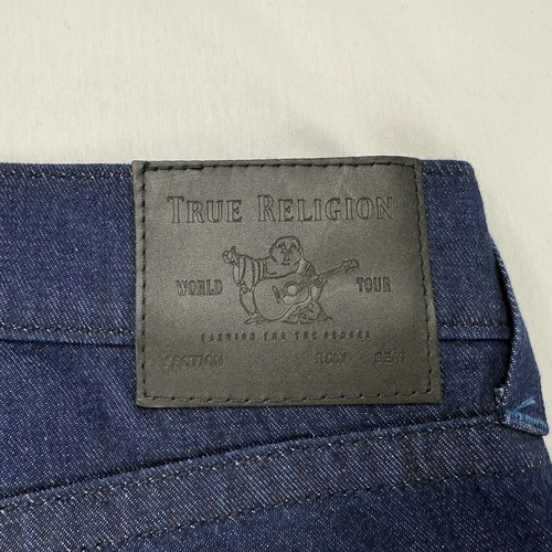True Religion NWT Mens Jeans Devin Loose Straight Dark Wash 36 x 30 Denim Y2K - Picture 16 of 22
