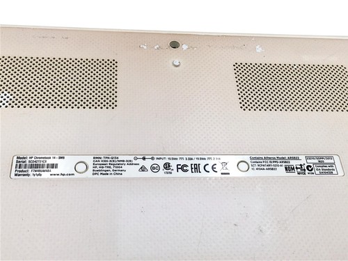 HP Chromebook 14 -SMB Issues Bad Touch pad no/Adapter For Parts or Repair - Picture 10 of 12