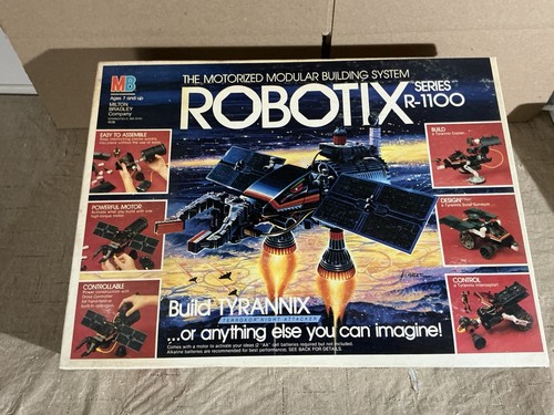 Vintage Robotix R-1100 Serie Milton Bradley Gebäude Spielzeug Lot nicht vollständig - Bild 1 von 8