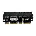 PCIe5.0 X16 auf Gen-Z 4C+ Adapterkarte EDSFF 4C+ Erhöhte Test- und Schutzka4229