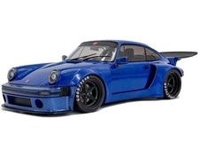 2024 PORSCHE 911 KS-R BY KHYZYL SALEEM DARK BLUE 1/18 DIECAST BY SOLIDO S1810503