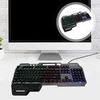 Gaming Keyboard 104-key Full Size Keyboard With Palm Rest gaming accessories