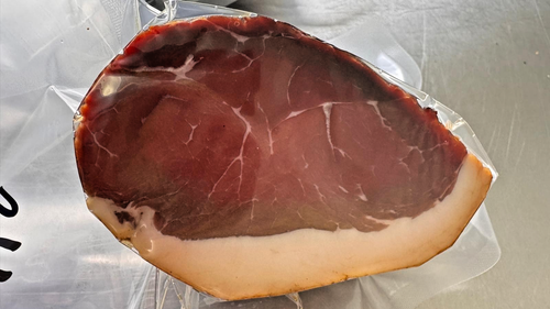 463g Wildschweinschinken, Geräuchertes, Wild, Delikatesse, Wildfleisch, Schinken